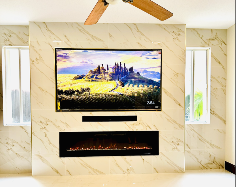TV Accent Wall to Energize Your Space